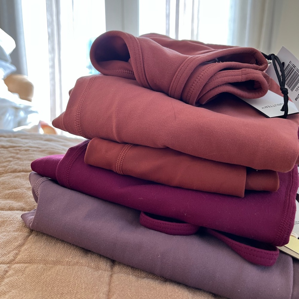 Aritzia/Lululemon Athleisure bundle flare leggings - Picture 3 of 14